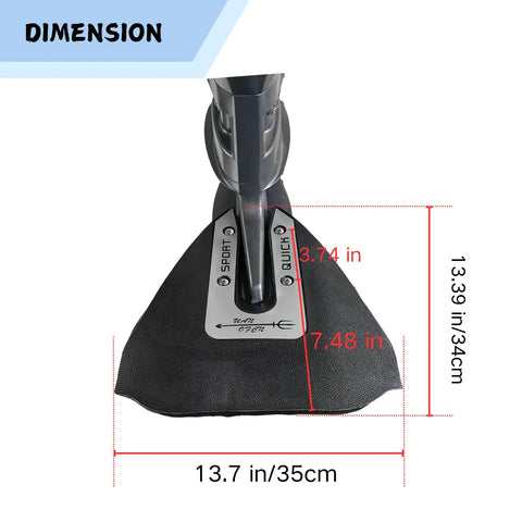 Hydrofoil Stabilizer With Whale Tail For Small Outboard Motors And Outdrives, Boosts Handling And Thrust, Slashes Planing Time, Keeps Your Boat On Plane At Low Speed, Fits 8 To 40 HP Outboards Including 9.9 15 20 25 30 40 HP, Silver