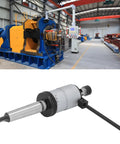 JTLB J46 Self Reversing Tapping Chuck With 2MT And 3MT Shanks For Drilling Machines, shown in industrial setting with machine tools.