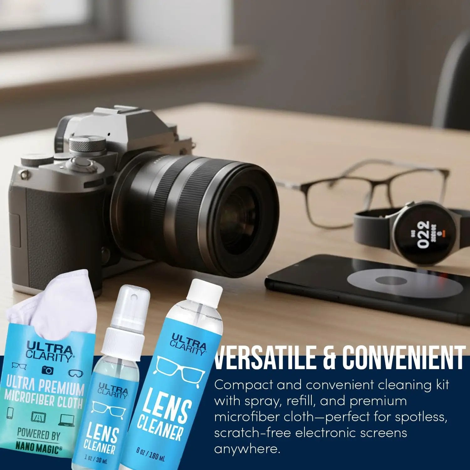 Nano Magic Eyeglass Lens Cleaning Spray - Thumbnail 5