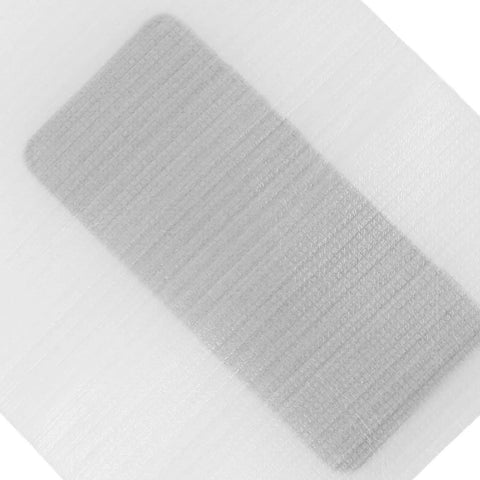 Close-up of a single white EPE foam pouch from 100 Pack EPE Foam Pouches For Packing Dishes And Fragile Items Lightweight Cushioning Wrap Pouches Bulk Pack Protective Wrapping Bags For Shipping Supplies White