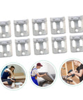 Thickened Sofa Spring Clips 100 Piece Set For Quick Couch Fixes And Upholstery Support Durable Metal Furniture Repair Clips