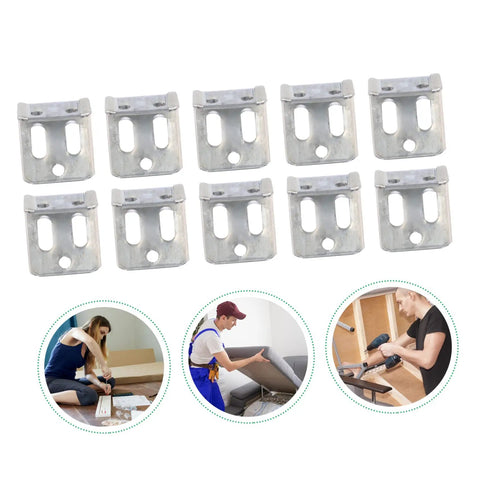 Thickened Sofa Spring Clips 100 Piece Set For Quick Couch Fixes And Upholstery Support Durable Metal Furniture Repair Clips