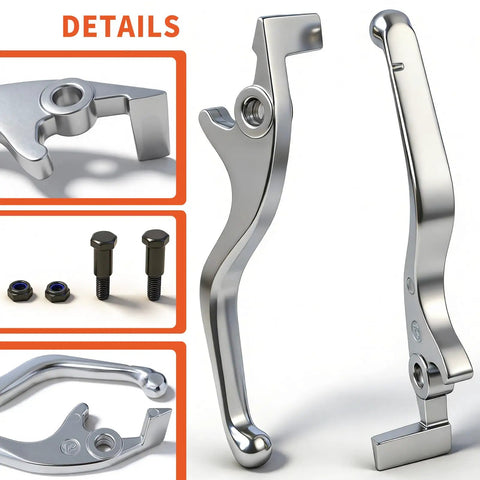 Dual Hand Brake Lever Set For Soleil01 Drit Bike And Tutto Tutti Motorcycle Left And Right Ergonomic Aluminum Clutch Levers With Smooth Actuation For Safer Dope Ride Upgrade