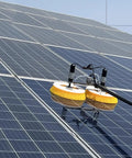Get Your Solar Panels Sparkling Clean With This Long Reach Telescopic Brush Featuring Soft Bristles That Safely Shine Up To 7.5 Meters And Perfectly Handle Roofs Or Windows Without Scraping The Glass on rooftop solar panels