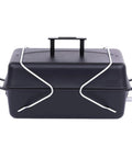 Portable Propane Gas Grill With Convective Heat, One Burner, 190 Square Inches Of Cooking Space, Durable Porcelain Coated Grates