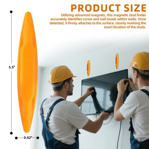 Premium Magnetic Stud Finder And Wall Scanner 2 Pack Locates Screws Fast Straight Up Inside Drywall No Batteries Needed Dang Good Tool For Serious DIY Builders And Pros