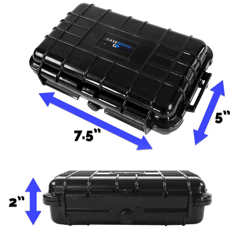 Waterproof Hard Shell Case For Flir C5 C2 C3 Thermal Imagers And Seek Shot Pro PerfectPrime Infrared Cameras with protective foam