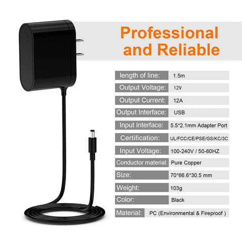Black USB adapter for Pro Grade Electric Resin Drill Set with specifications and professional reliability details.