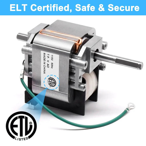 Draft Inducer Motor Kit For Furnace Replacement 318984 753 HC21ZE117 ELT certified motor, wiring harness, metal components