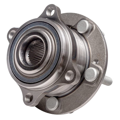 Beefed-Up Front Wheel Hub And Bearing Assembly Compatible With 2007-2014 Hyundai Santa Fe, 2007-2012 Veracruz, And 2011-2015 Kia Sorento