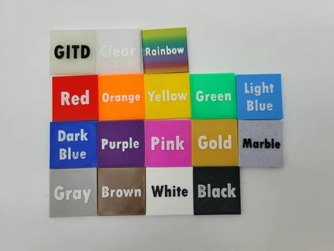 Color sample tiles labeled with various colors, including Red, Orange, Yellow, Green, Blue, and more, arranged in a grid.