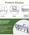 Direct Fit Lid Strike Replacement For Whirlpool And Maytag Washers W11513250 W11391550 OEM Parts AP7002929 PS16543459 EAP16543459 White 1 Pc Easy Install Durable Lock Hassle Free Repair front view