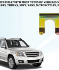 Rear Brake Line Clip Kit 10 Piece Metal U Shaped Hose Clamp Retainer Bracket Replacement Universal For Cars Motorcycles