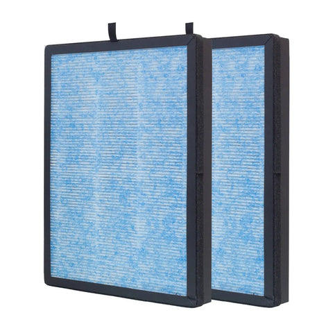 H13 True HEPA Replacement Filter Two Pack For AP1002 Air Purifier And Pure Morning APH230C With Pre Filter And Activated Carbon