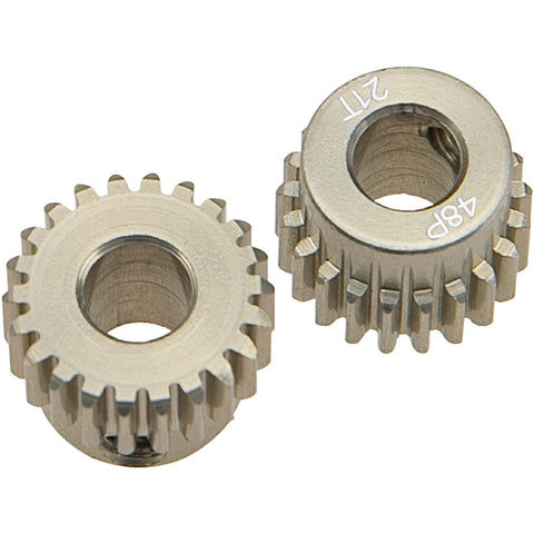 7075 Aluminum 48DP 5mm Pinion Gear Set With 20T 21T 22T 23T 24T Fits 5mm Shaft For One Tenth Scale RC Cars close-up image