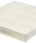 Cabin Air Panel Black Replacement Auto Part 49101 Pack of 1 Easy Install, side view showing filter design for fresh air