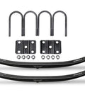 6000 Lb Mobile Home Trailer Axle Suspension Kit with 3000 Lb Mono Leaf Spring and U Bolt Set, eye to eye, 3 inches
