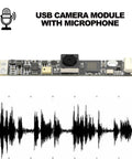 8MP USB Camera Module With IMX179 Fixed Focus 4K Lightburn Webcam Built In Microphone Drive-Free UVC USB 2.0 for Laser Engravers
