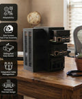 Kickass Modular Server Rack For Raspberry Pi With Zero Fuss Friction Fit Build showing tool-free assembly and easy access