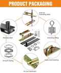Hidden Bookcase Door Hinges For Concealed Secret Doors With Wire Passing Capability Tread Type Murphy Bookshelf Hinges
