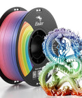 Rainbow PLA Plus 1.75mm 3D Printer Filament Multicolor With Strong Toughness And Precise Dimensional Accuracy Tolerance 0.03mm PLA Pro For Most 3D Printers 1kg Spool with printed dragon model