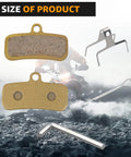 3 Piece Universal Disc Brake Pad Set For Talaria Sting R MX3 MX4 Surron Light Bee Segway X160 X260 And Super73 with installation tool