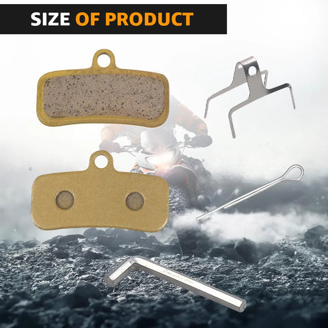 3 Piece Universal Disc Brake Pad Set For Talaria Sting R MX3 MX4 Surron Light Bee Segway X160 X260 And Super73 with installation tool