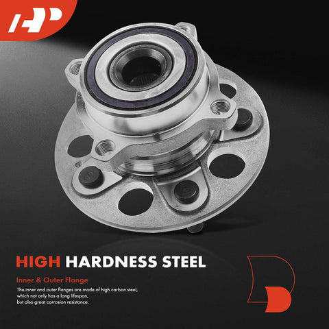 Rear Wheel Bearing And Hub Assembly With Five Lug Pattern For Honda CRV AWD Models 2017 Through 2022 Replacement Heavy Duty Durable For All Wheel Drive Only Easy Install And Smooth Ride