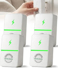 4 Pack Smart Plug Energy Saver For Home And Office US Plug 30KW Load Capacity Durable ABS plugged into a wall socket