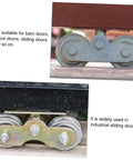 Heavy Duty Sliding Door Track Roller And Gate Wheel for Smooth Replacement in Industrial Doors, installed in sliding gate.