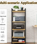 5 Layer HiFi Stand On Wheels For Heavy Duty Audio Gear And Vinyl Storage Rolling AV Rack with office use examples