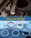 Outboard Water Pump Drive Shaft Collar Spacer And Washers Kit For Yamaha Two Stroke 115HP To 300HP And Yamaha Four Stroke
