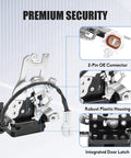 Sequoia Liftgate Lock Actuator And Trunk Latch Assembly With Cable For Toyota Sequoia 2001-2007 SR5 Limited 4.7L showing components
