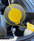 Must Have Windshield Washer Reservoir Cap With Pressure Seal for Chrysler 300, Town and Country, and more installed