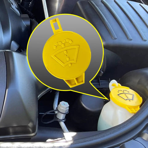 Must Have Windshield Washer Reservoir Cap With Pressure Seal for Chrysler 300, Town and Country, and more installed