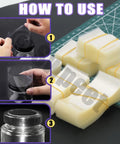 Clear PVC Heat Shrink Bottle Band Kit With 1200 Pieces In Six Sizes step-by-step use on bottles and stacked shrink bands