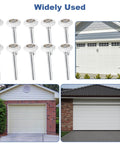 10 Pack Nylon Garage Door Rollers With Sealed 1.8 Inch Stem And 4.7 Inch Pulley Wheels Quiet Durable Heavy Duty