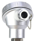 Beefed-Up PT100 Temperature Sensor Probe With Half Inch NPT Thread Head Stainless Steel Industrial Grade
