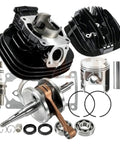 Heavy Duty 66 Mm Bore Cylinder Head Gasket And Crank Seal Kit Built For Yamaha Blaster Atv includes piston, crank, and seals.