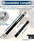 Illustration of Extendable Appliance Rollers For Washer And Dryer BeefedUp Heavy Duty Mobile Base, adjustable telescoping wheels.
