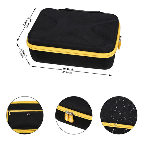 Rugged EVA Hard Case For 20V Max Cordless Heat Gun And Impact Driver Built Tough Waterproof And Shockproof Protective Shell Snug Fit