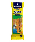 Bag of Crunch Sticks Variety Pack Parakeet Treats For Your Feathered Buddy With Orange Apricot Flavor Egg Honey Flavor Sesame Banana