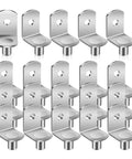 Heavy Duty L Shape Shelf Brackets Pins Set For Kitchen Cabinets Bookcases And Closets Durable Nickel Plated Metal Pegs View