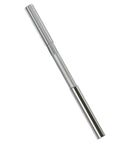 Chucking reamer side view: round straight shank with six straight flutes