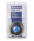 T25 Tap Advance Trimmer Head Replacement With Prewound 0.095 Inch Line For Weed Eater, Easy Reload, No Fuss Install, Fits 100 200 Series Trimmers And Models 122C 124C 125C 128L 130C 330LK, Black, in packaging