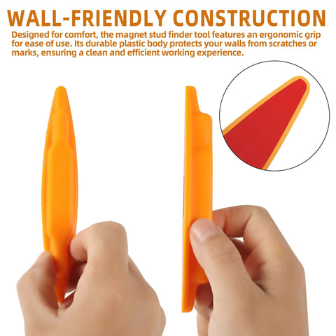 Premium Magnetic Stud Finder And Wall Scanner 2 Pack Locates Screws Fast Straight Up Inside Drywall No Batteries Needed Dang Good Tool For Serious DIY Builders And Pros