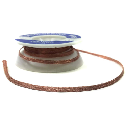 Desoldering Wick Pack Of 3 Spools, 2.5mm Wide, 5 Feet Each, Copper Braided Desoldering Wire For Quick Solder Removal, No Fuss Safer Heat