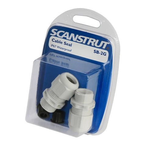 Built Like Armor IP67 Waterproof Cable Seal Pack Upgrades Standard And Deluxe Junction Boxes With Heavy Duty Screw On Grommets in packaging.