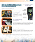 Detailed product overview of Heavy Duty Industrial Barcode Scanner And Mobile Computer With Boss Level Battery Life Tough Rugged Handheld.