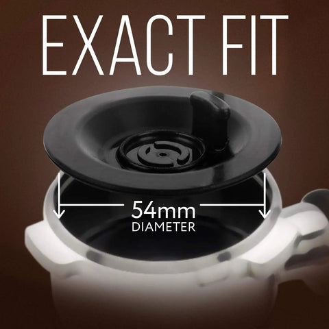 Backflush Cleaning Disc 54mm Pack Of 2 For Espresso Rigs Compatible With Breville Duo-Temp Pro And Barista Series in portafilter